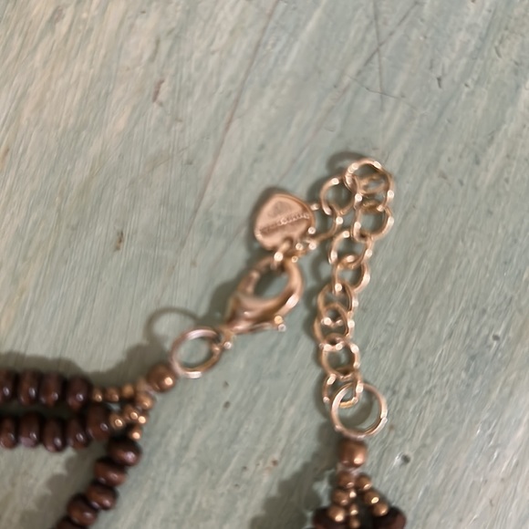 NAKAMOL (Free People) long Tiered necklace w tassels - Picture 8 of 8